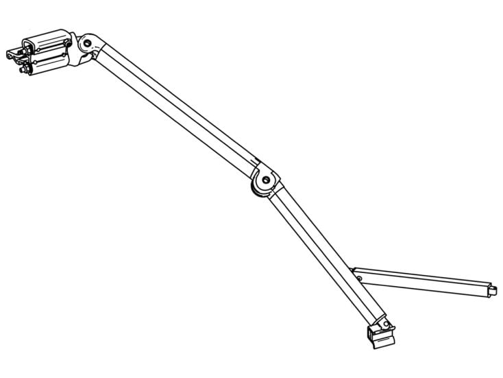 Tweedekans Thule Omnistor knikarm links 9200