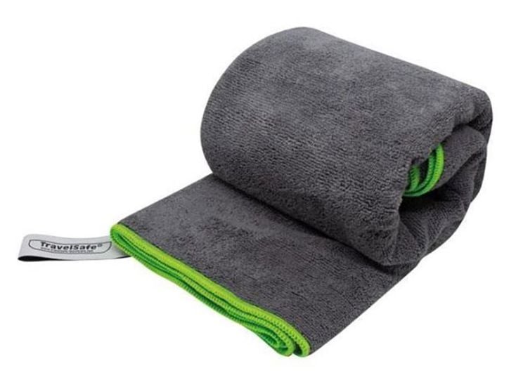TravelSafe Terry XL microvezel reishanddoek - Anthracite
