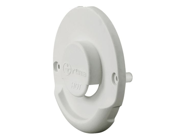 Truma ZR wanddoorvoer rooster - White