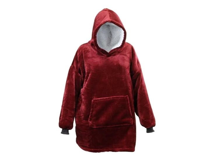 Unique Living oversized hoodie - Bloodstone