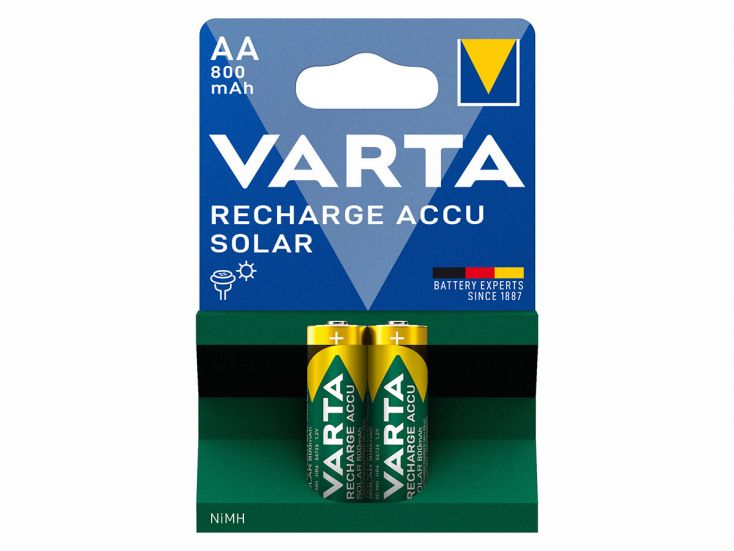Varta 2x Recharge Accu Solar AA