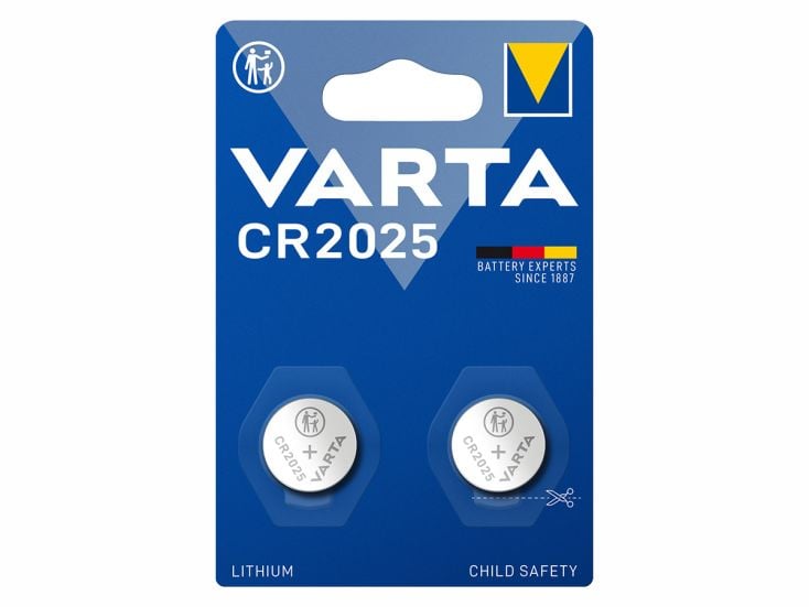 Varta 2x CR2025 Lithium knoopcelbatterijen Varta 2x CR2025 Lithium knoopcelbatterijen