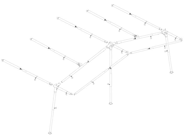 Ventura Standard 250 Prenox G18 voortentframe