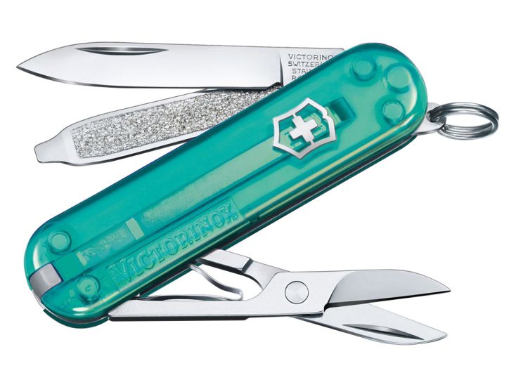 Victorinox Classic SD tran. Tropical Surf zakmes