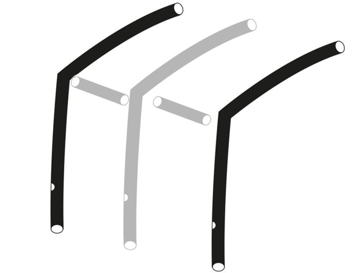 Obelink Viera/Palma 320 Easy Air hoofd airtube links/rechts