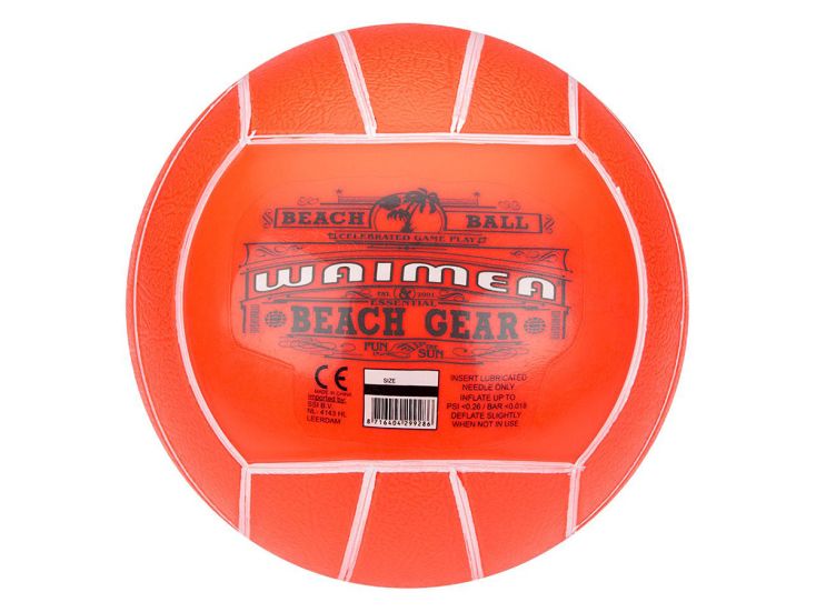 Waimea 21 cm PVC strandbal - Orange
