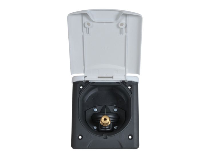 BBA buitenwand wateraansluiting- en drukregelaar