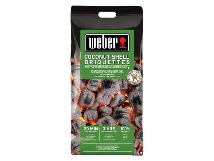 Weber 4 kg kokosbriketten
