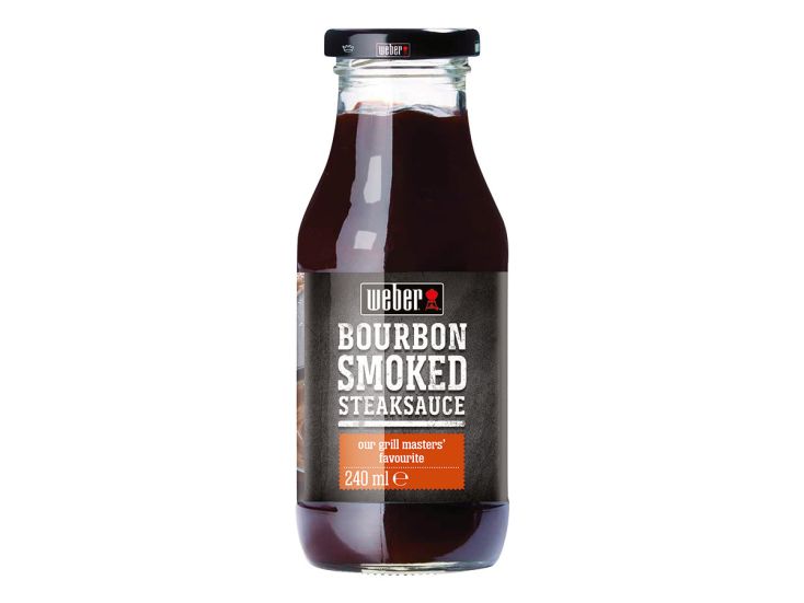 Weber bourbon smoked steaksauce barbecuesaus