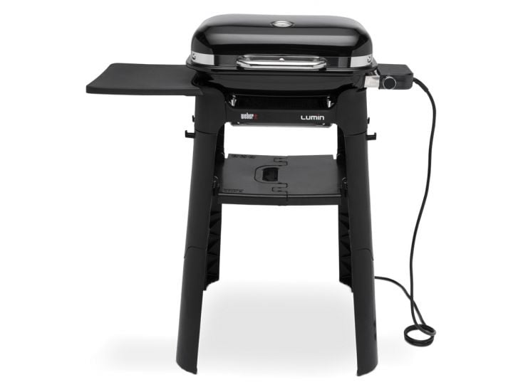 Weber Lumin Compact Black staande elektrische barbecue