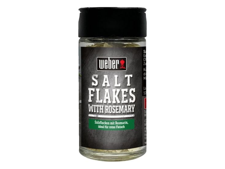 Weber zoutvlokken met rozemarijn