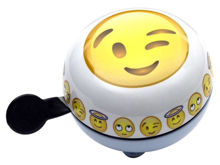 Widek Emoticon knipoog fietsbel