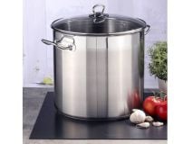 Hi RVS soeppan met glazen deksel - 20 Liter thumbnail