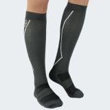 Black Snake Compression Fit Sport Grey hardloopsokken thumbnail