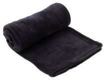 150 x 125 cm fleece deken - Anthracite thumbnail