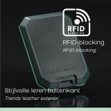 Slim Mint Wallet Deluxe  Leren Pasjeshouder Portemonnee thumbnail