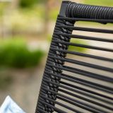 Garden Impressions Tess zwart - 2 stuks tuinstoel thumbnail