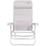 Crespo AL-205 Compact Light Grey strandstoel thumbnail