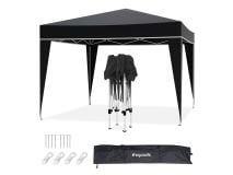 LifeGoods 3x3 m partytent  - Black thumbnail