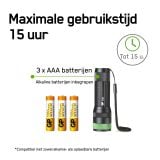 GP C32 300 lumen zaklamp - Black thumbnail