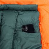 ACAMP Emery 220 x 85 cm slaapzak met capuchon - Orange thumbnail