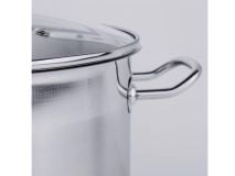 Hi RVS soeppan met glazen deksel - 20 Liter thumbnail