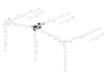 Luifelframe 25mm middenkruis thumbnail