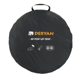Deryan 4P Pop-Up Tent – Navy thumbnail