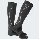 Black Snake Compression Fit Sport Grey hardloopsokken thumbnail