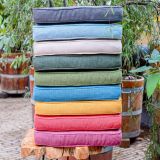 Madison Sea blue canvas eco+ Sierkussen - Set van 4 thumbnail