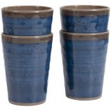Bo-Camp Halo set van 4 melamine bekers - Blue thumbnail