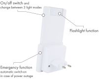 Schwaiger 4 in 1 LED verlichting met bewegingssensor thumbnail