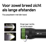 GP C32 300 lumen zaklamp - Black thumbnail