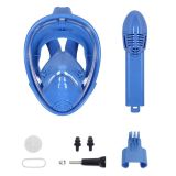 Campingwise kinder XS blauw full face duikmasker thumbnail