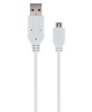 Schwaiger LK200M 2 meter witte Micro USB oplaadkabel thumbnail