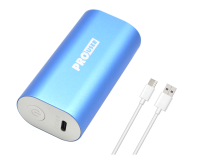 Pro-User 5000 mAh blauwe powerbank thumbnail