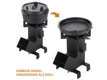 Dutch Mountains Dutch oven 7-delig gietijzeren pannenset thumbnail