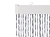 Travellife String 60 x 190 cm wit/grijs deurgordijn thumbnail