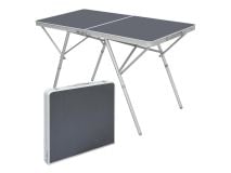 AMANKA 120x60 antraciet aluminium kampeertafel thumbnail