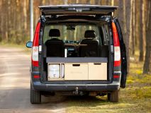 Moonbox Van/Bus 115cm Modify Speciale Campingbox met tafel thumbnail