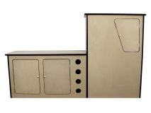 MDF Camper en caravan keukenblok thumbnail