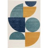 Garden Impressions Art Deco 200x290 blue/yellow buitenkleed thumbnail