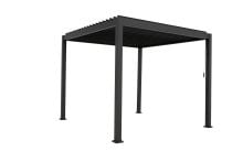 Novum Mirador BASIC 300 x 300 cm pergola terrasoverkapping - Grey thumbnail