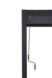Novum Mirador BASIC 300 x 300 cm pergola terrasoverkapping - Grey thumbnail