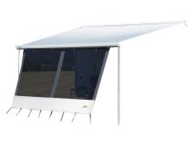 DWT Happy Sun voorwand 330cm zwarte luifel voorwand thumbnail