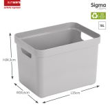 Sunware Sigma home 18 liter opbergbox - Grey thumbnail