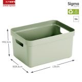 Sunware Sigma home 13 liter opbergbox - Green thumbnail