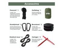 Hikr 2 persoons hangmat - Green thumbnail