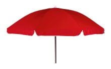 Bo-Camp Ø 165 cm parasol met knikarm - Red thumbnail