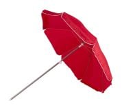 Bo-Camp Ø 165 cm parasol met knikarm - Red thumbnail